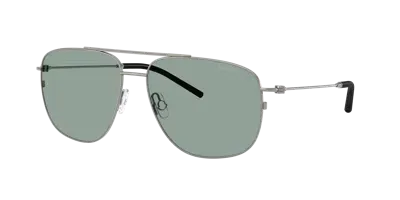 Moncler Unisex Sunglasses Me4004 Alumni In Petrol Green