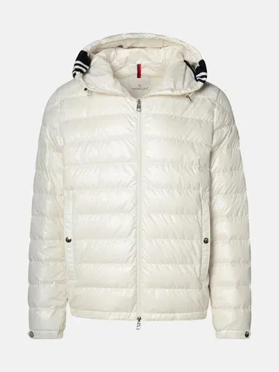 Moncler White Polyester Down Jacket