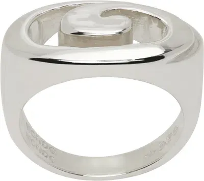 Mondo Mondo Silver Infinity Ring In Sterling Silver