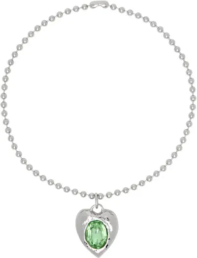 Mondo Mondo Silver Pacha Necklace In Metallic