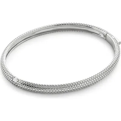 Monica Vinader Heirloom Bangle Bracelet In Sterling Silver