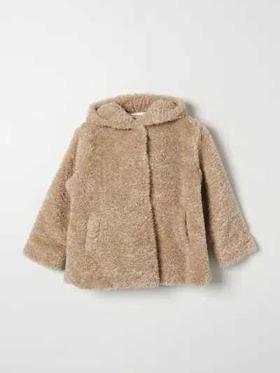 Monnalisa Coat  Kids Color Brown In Braun