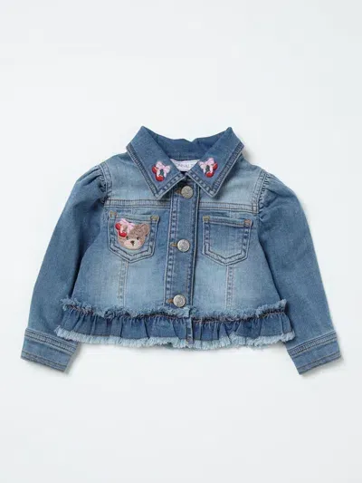 Monnalisa Babies' Jacket  Kids Color Denim