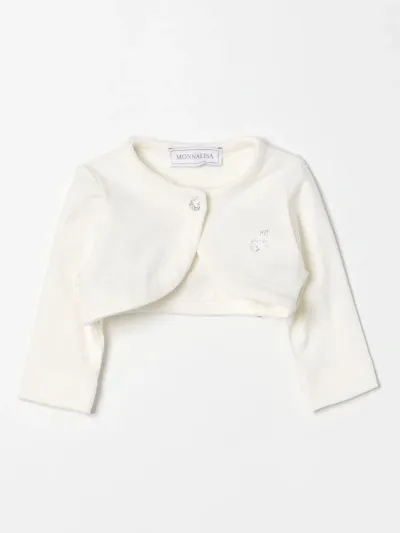 Monnalisa Babies' Jacket  Kids Color White