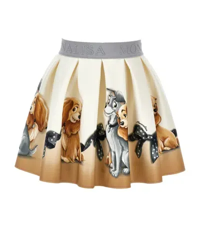 Monnalisa Kids' Lady And The Tramp Skirt In Grey