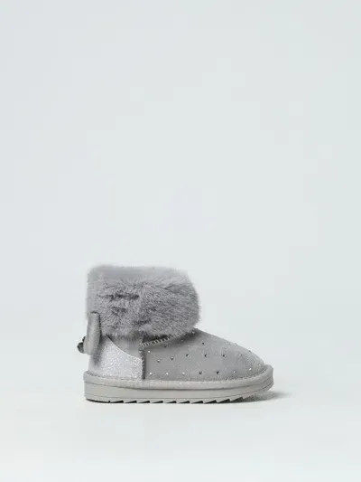 Monnalisa Shoes  Kids Color Grey In Grau