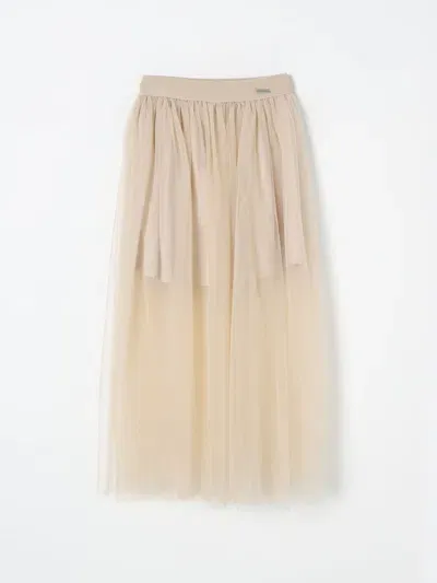 Monnalisa Skirt  Kids Color Beige