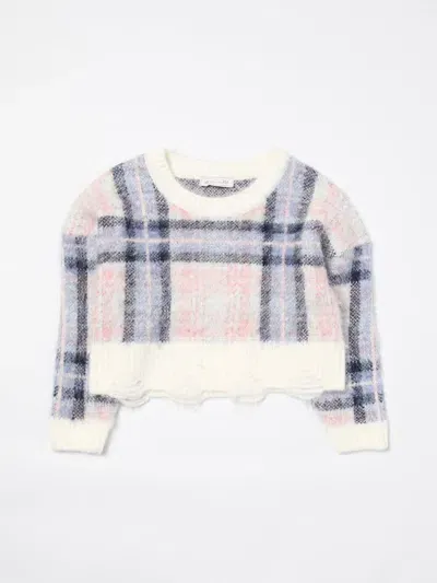 Monnalisa Sweater  Kids Color Blue In Blau