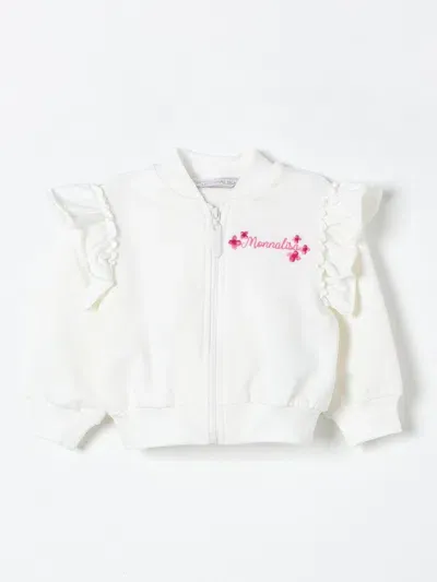 Monnalisa Babies' Pullover  Kinder Farbe Cream