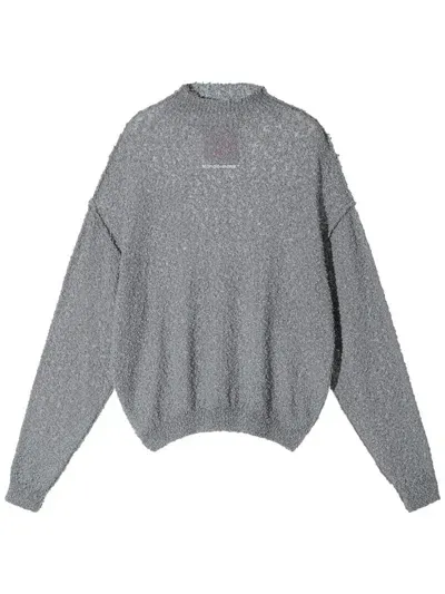 Monochrome Faulty Jumper In Grey