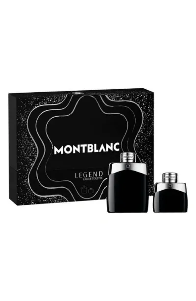 Montblanc 3-piece Legend Eau De Toilette Set (limited Edition) $163 Value In No Color