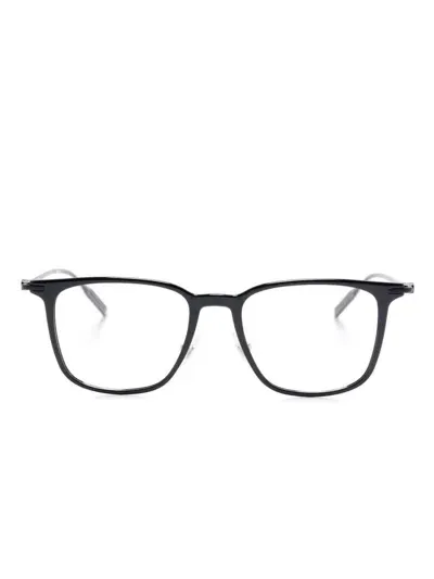 Montblanc Rectangle-frame Glasses In Black