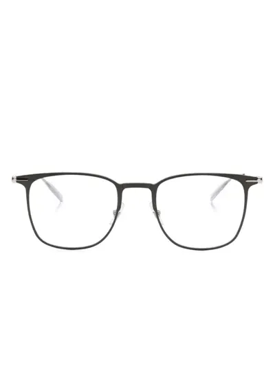 Montblanc Wayfarer-frame Glasses In Black