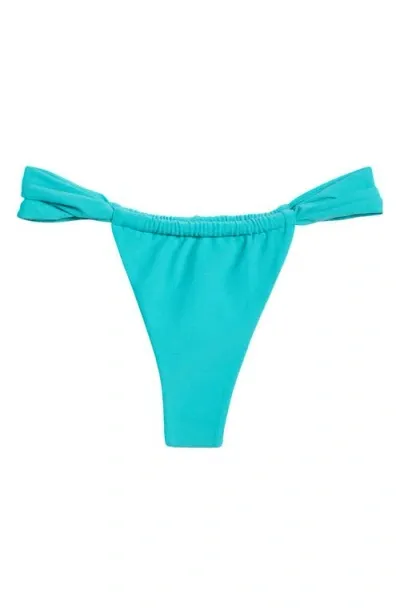 Montce Sandra Bikini Bottoms In Teal