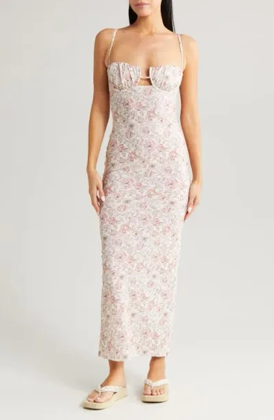 Montce Venecia Floral Underwire Cover-up Dress