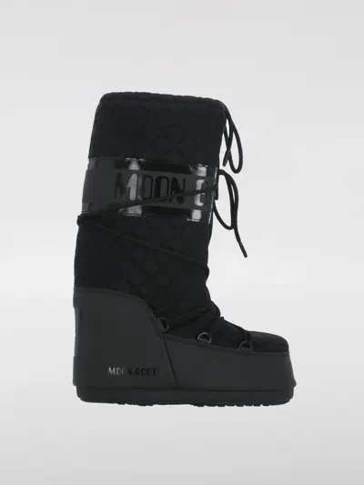 Moon Boot Boots  Woman Color Black In Schwarz