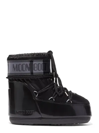 Moon Boot Icon Low Glance Boots In Black