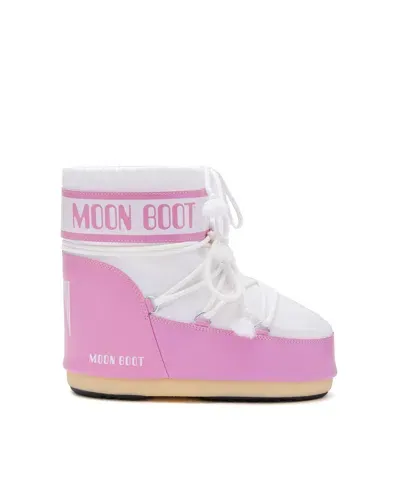 Moon Boot Icon Low Nylon Pink In Jb05