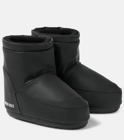 Moon Boot Icon Low Snow Boots In Black