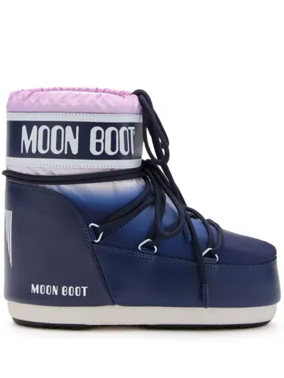 Moon Boot Icon Low Snow Boots In Blue