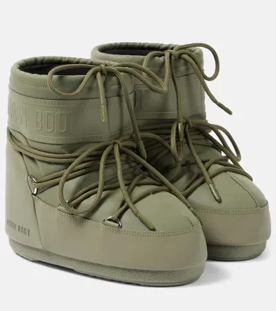 Moon Boot Icon Low Snow Boots In Green