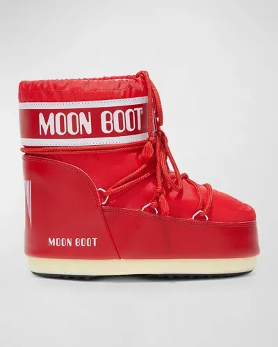 Moon Boot Icon Low 2 Lace In Red