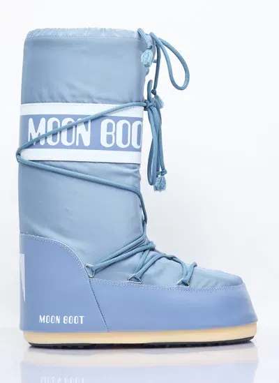 Moon Boot Icon Snow Boots In Blue