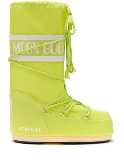 Moon Boot Icon Snow Boots In Green