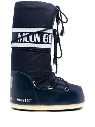 Moon Boot Blue Icon Snow Boots