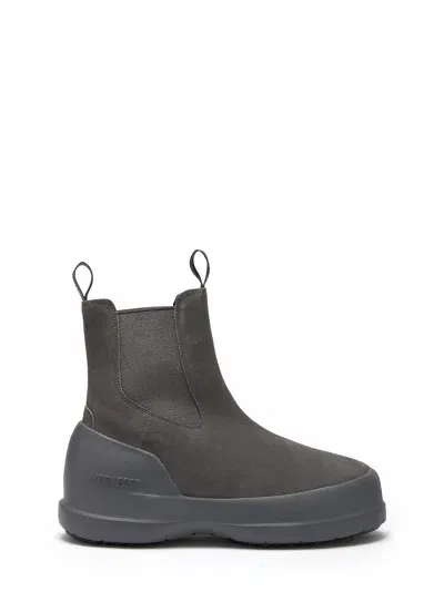 Moon Boot Luna Chelsea Boots In Grey