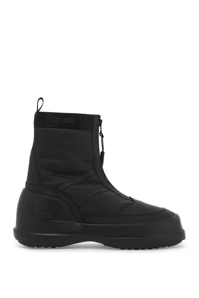 Moon Boot Stivali Luna Con Zip In Black