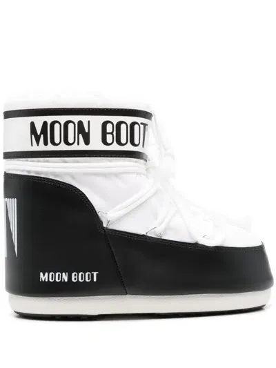 Moon Boot Mb Icon Low Nylon In Weiss