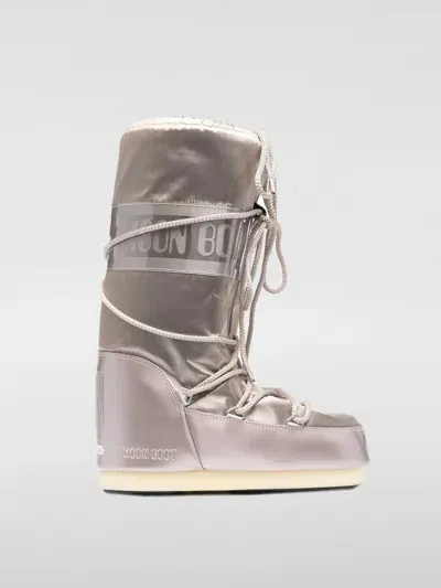 Moon Boot Shoes  Woman Color Platinum