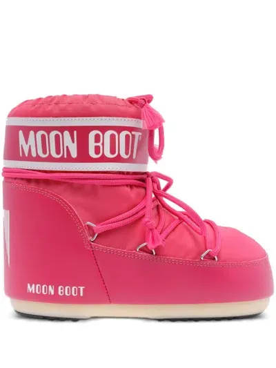 Moon Boot Low Lace In Pink