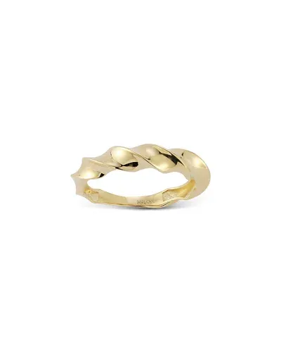 Moon & Meadow 14k Yellow Gold Twist Stack Ring