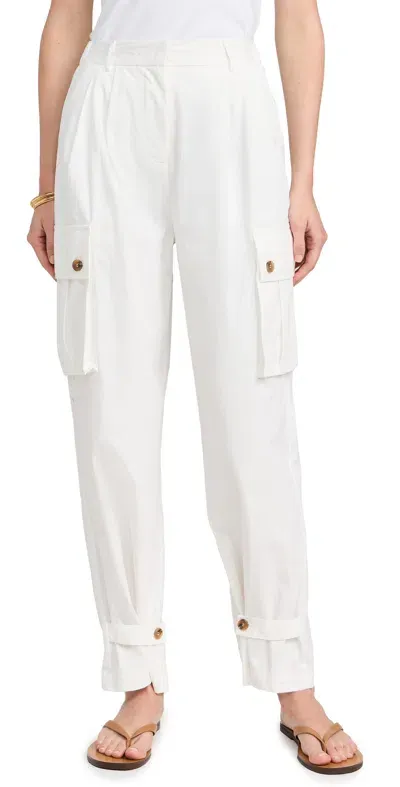 Moon River Cargo Pants White