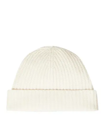 Moorer Cashmere Hat In Nude & Neutrals