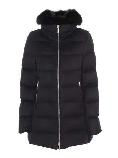 Moorer Coat In Black