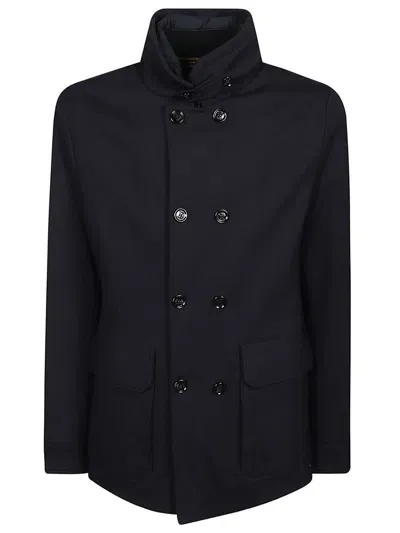 Moorer Coat In Blue