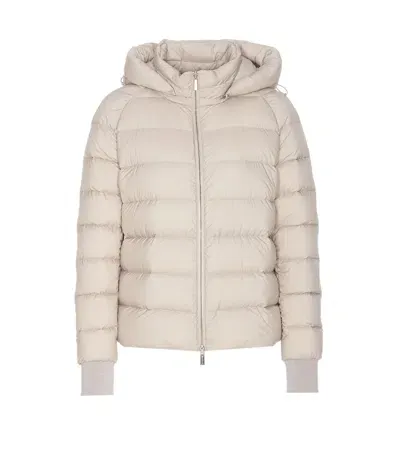 Moorer Natisha Down Jacket In Beige