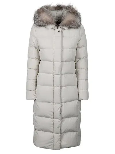 Moorer Zagara-kn Down Coat In Weiss