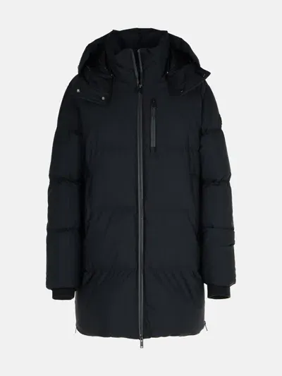 Moose Knuckles 'chelia 3q' Black Nylon Blend Parka