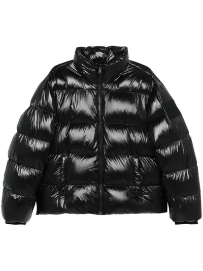 Moose Knuckles Kings Puffer Jacket In Black