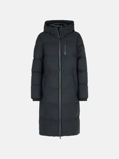 Moose Knuckles 'lenin' Black Nylon Blend Parka