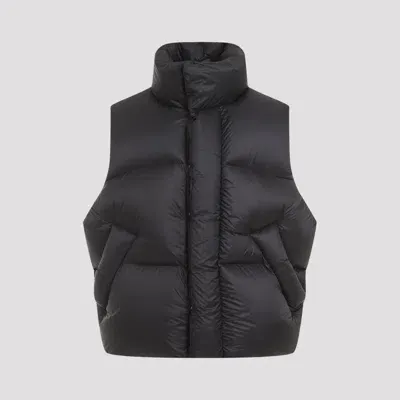 Mordecai Down Vest Nylon In Black