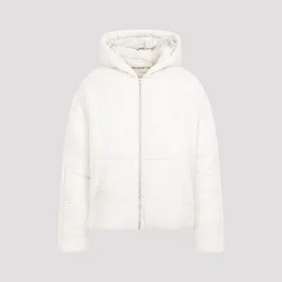 Mordecai Padded Hooded Jacket Nylon In White