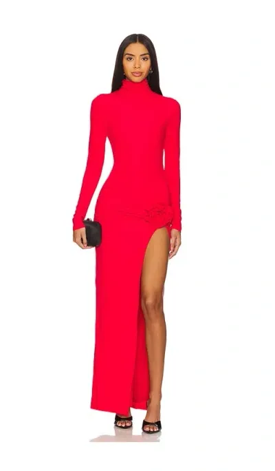 More To Come Chara Maxi Dress In Red