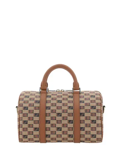 Moreau Boston Travel Bag In Classique  / Natural