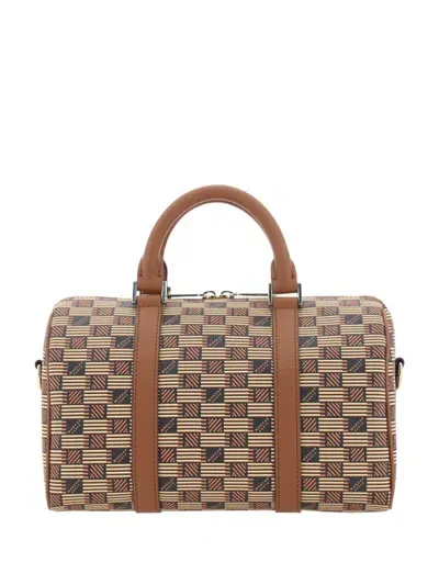 Moreau Boston Travel Tote Bag In Neutrals