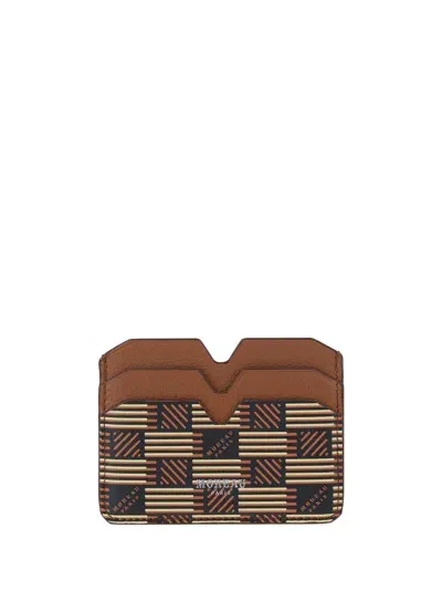 Moreau Monogram-pattern Leather Wallet In Brown